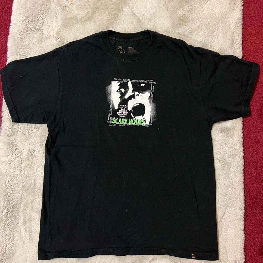 October’s Very Own Scary Hours Tee, Drake, Large